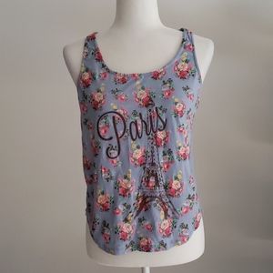 Wetseal Paris Lace Tank Top